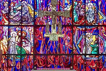 Kapellenfenster im Loretto-Krankenhaus